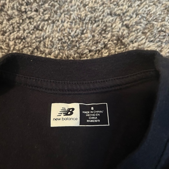 New Balance Black Short Sleeve Tee - Picture 3 of 3